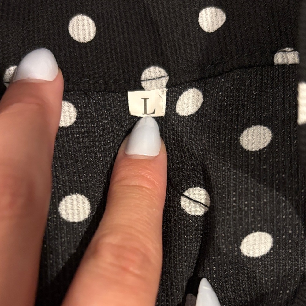 Black Polka Dot Dress - Picture 2 of 7